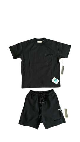 Essentials Black Summer Set