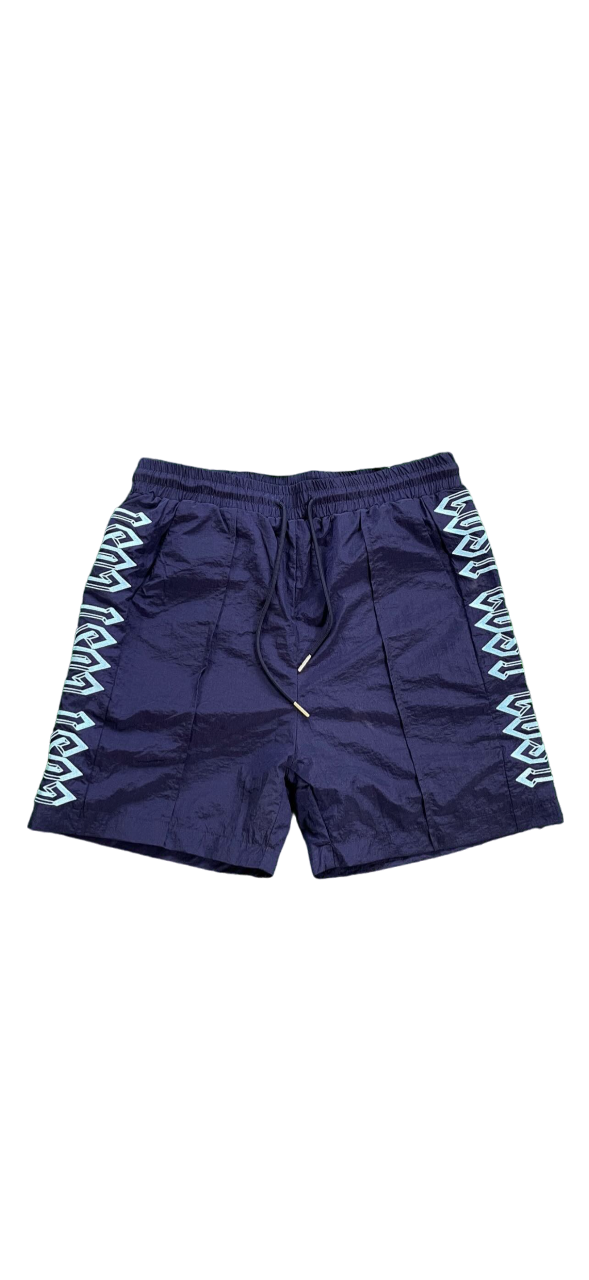 Lost Intricacy Track Shorts “Navy”