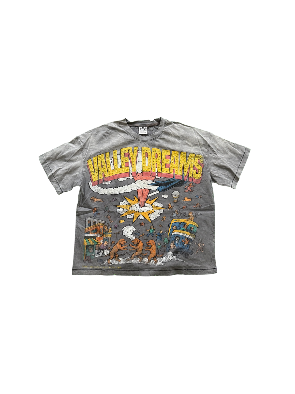 Vale Tee Faded Chaos Bling