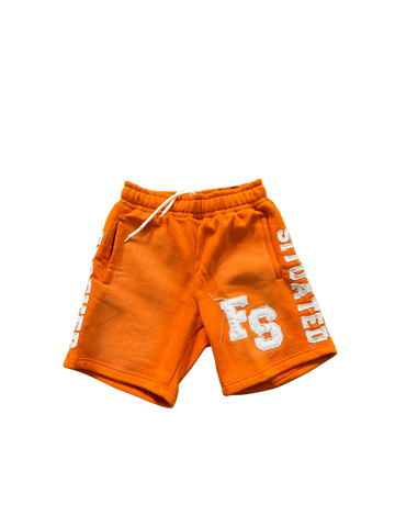 Forever Situated Orange Shorts