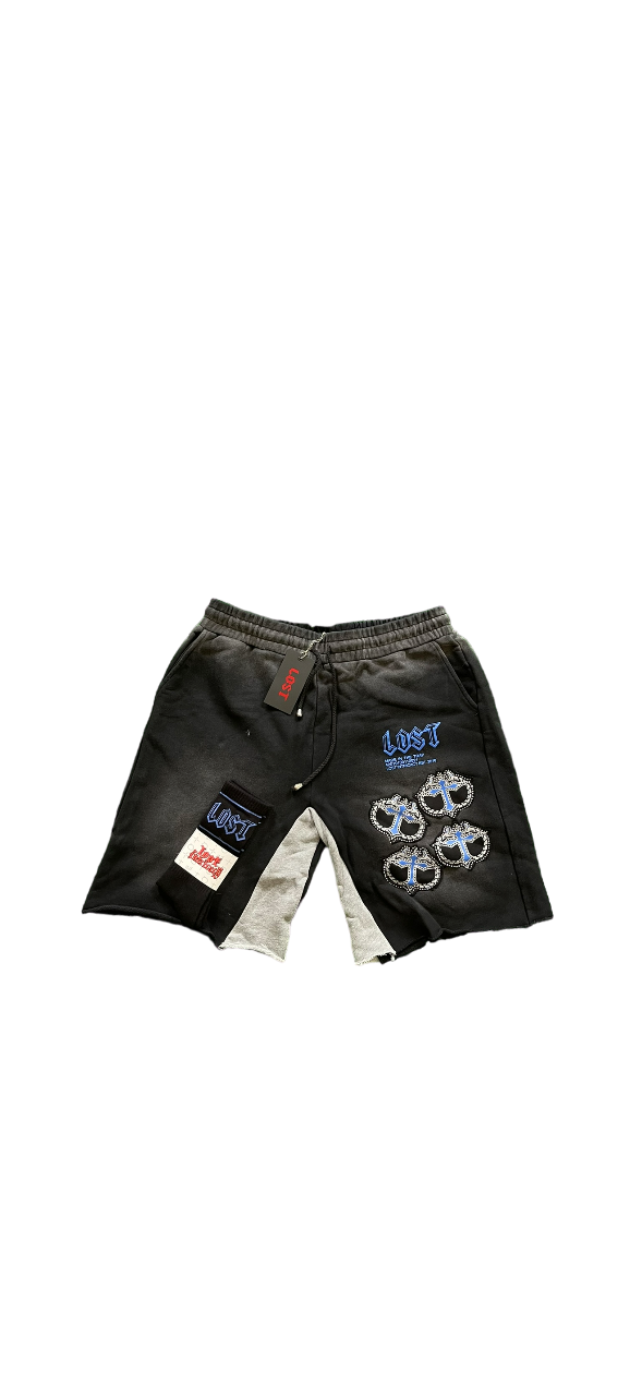 Lost Intricacy MITT Shorts “Blk/Blue”