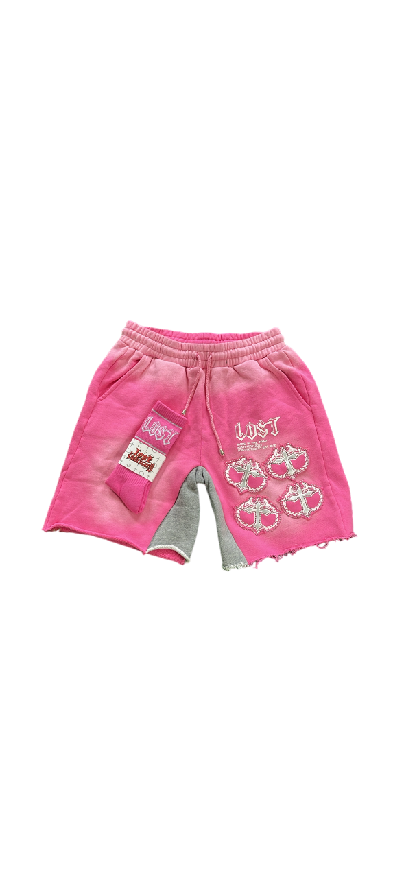 Lost Intricacy MITT shorts “Pink”