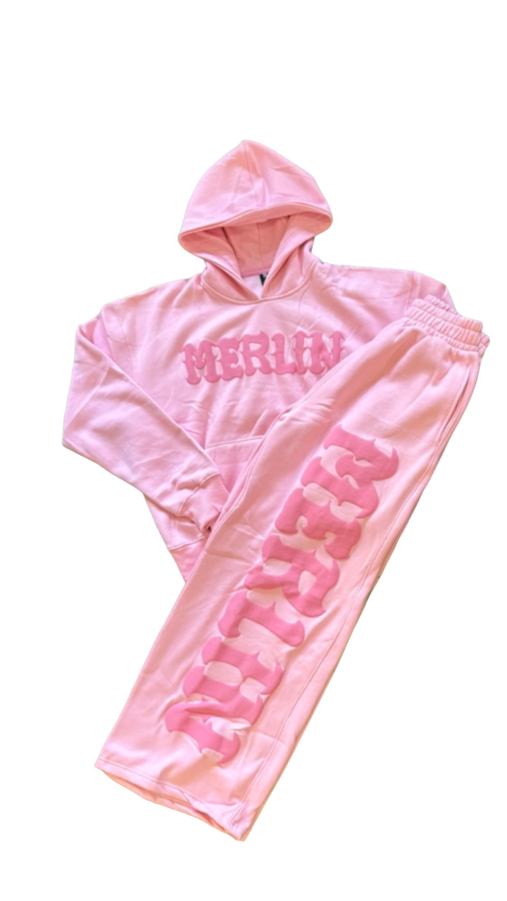 MerlinsFather Sweatsuit “Pink”