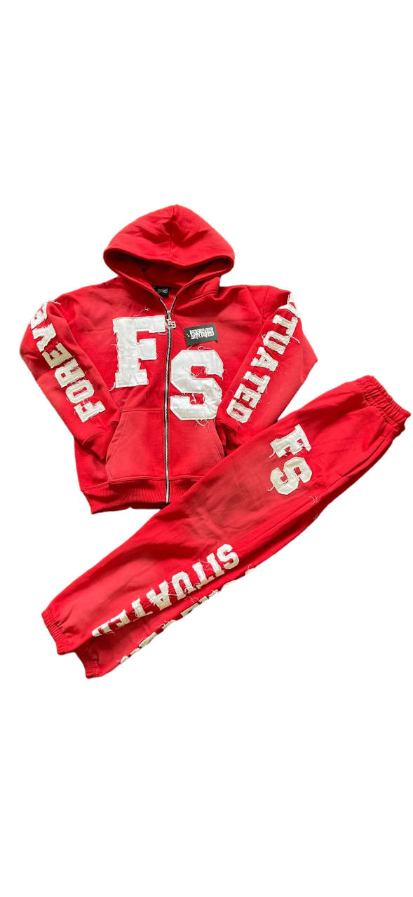 Forever Situated Suit “Red”